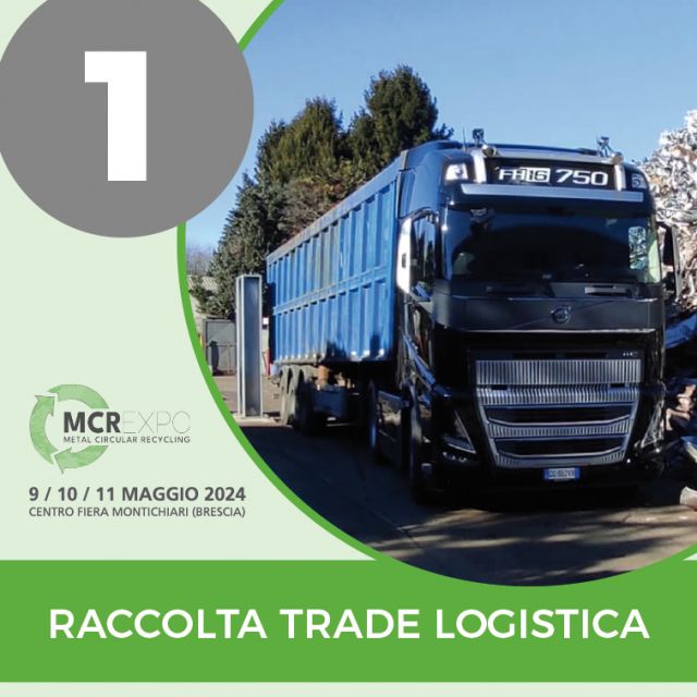 📌 RACCOLTA TRADE LOGISTICA
La raccolta, con una capillare ramificazione sul territorio e nei luoghi di impiego dei metalli, provvede a far affluire i beni a fine vita e gli avanzi della produzione nei centri specializzati per la cernita, separazione, selezione, compattazione dei rottami per renderli nuovamente disponibili per l’industria. Il settore del commercio svolge anche il compito fondamentale di reperire sui mercati internazionali rottami e residui per sopperire totalmente alla domanda di materie prime dell’industria del riciclo.

✔️ MCR EXPO - Metal Circular Recycling è il nuovo salone delle soluzioni per l’industria del recupero e riutilizzo dei metalli ferrosi e non ferrosi. 🔝

🟢 MCR EXPO
🗓 9-10-11 Maggio 2024
📍 Centro Fiera Montichiari (BS)

#metalli #metalliferrosi #metallinonferrosi #rottami #analisi #stoccaggio #trasporto  #economiacircolare #economiacircolaredeimetalli #fusione #purificazione #separazione #triturazione #compattazione #imballaggio #efficienzaenergetica #metrologia #compattatori #forniperriciclo #raffinazione #sicurezzaambientale #riciclochimico #raffinazionemetalli #logistica #leghedifonderia #fonderia #fiere #Montichiari